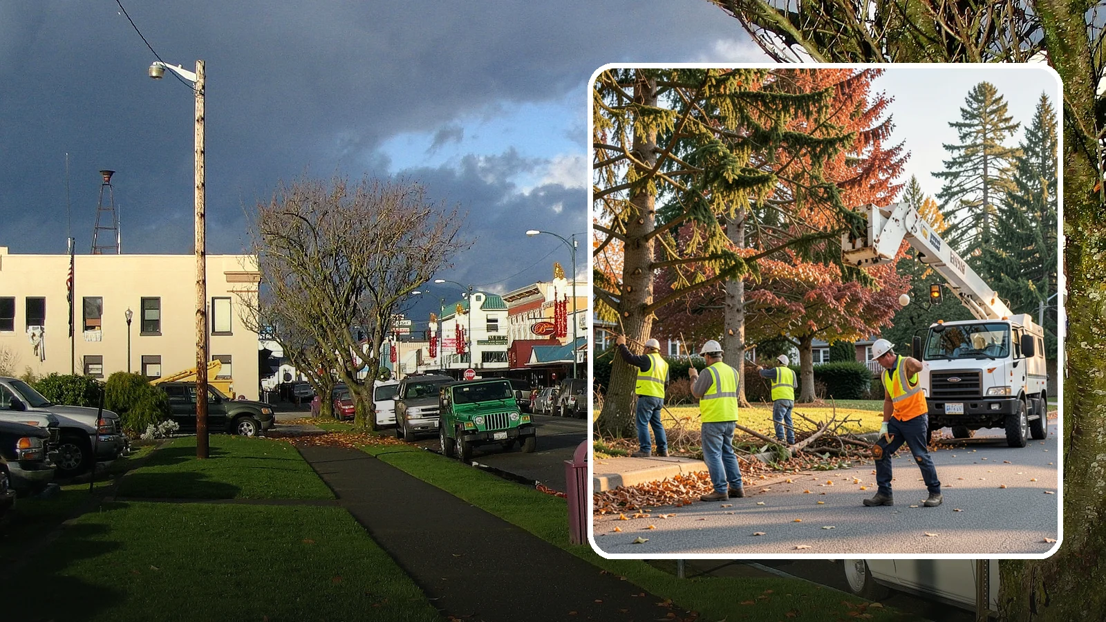 Municipal Tree Trimming in Arlington, Snohomish County, WA - We provide scheduled and on-demand pruning of street, park, and facility trees to ANSI A300 standards for public agencies across...