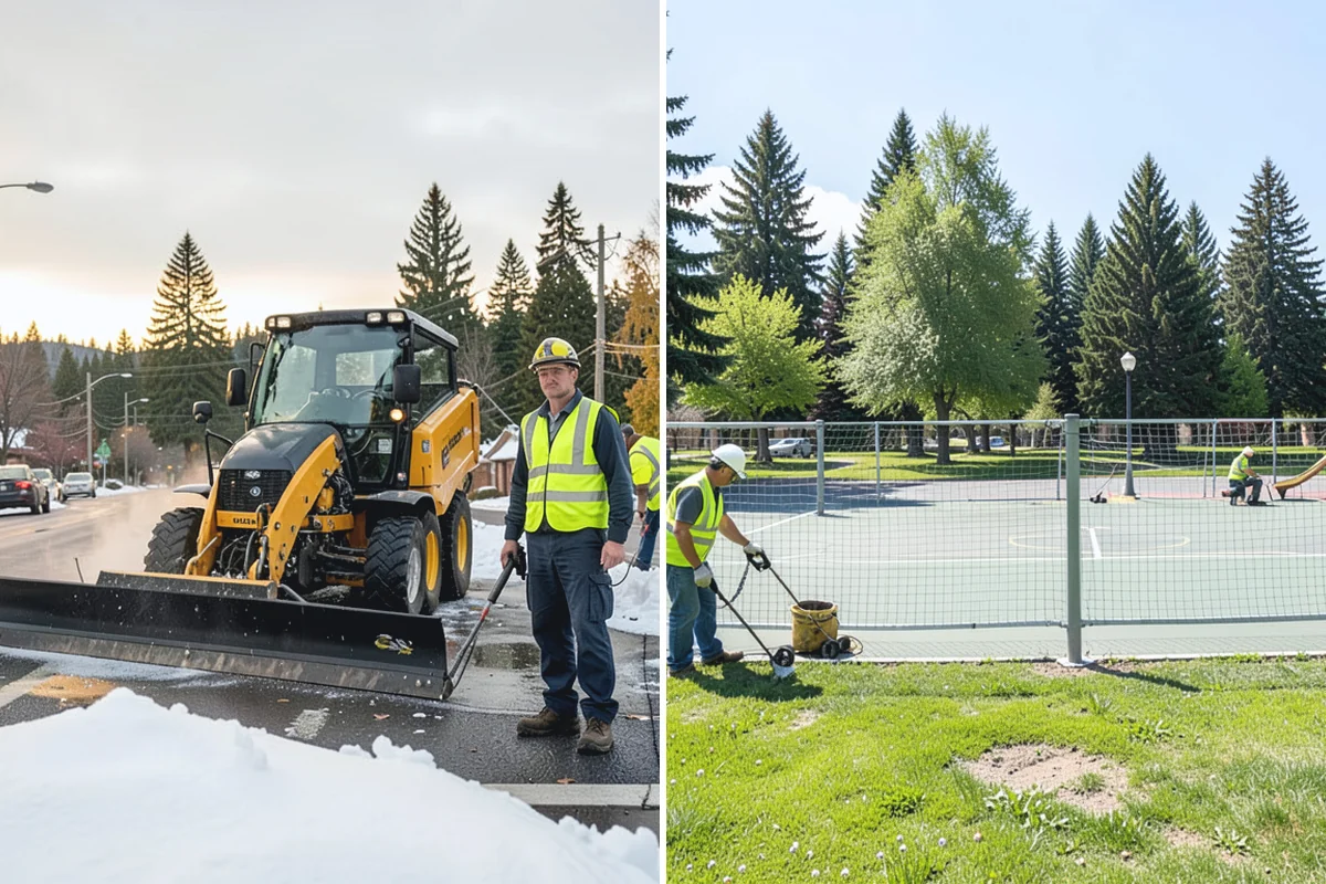 Municipal Tree Trimming in Auburn, King County, WA - We map the trees or zones to be pruned and set a service cycle with your public works staff