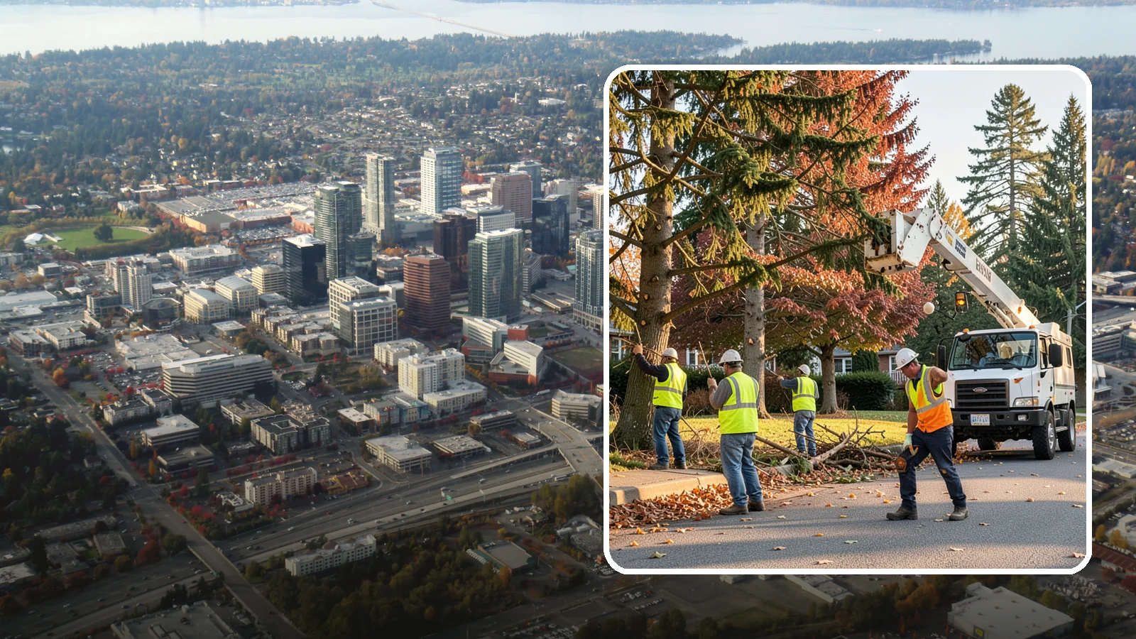 Municipal Tree Trimming in Bellevue, King County, WA - We provide scheduled and on-demand pruning of street, park, and facility trees to ANSI A300 standards for public agencies across...