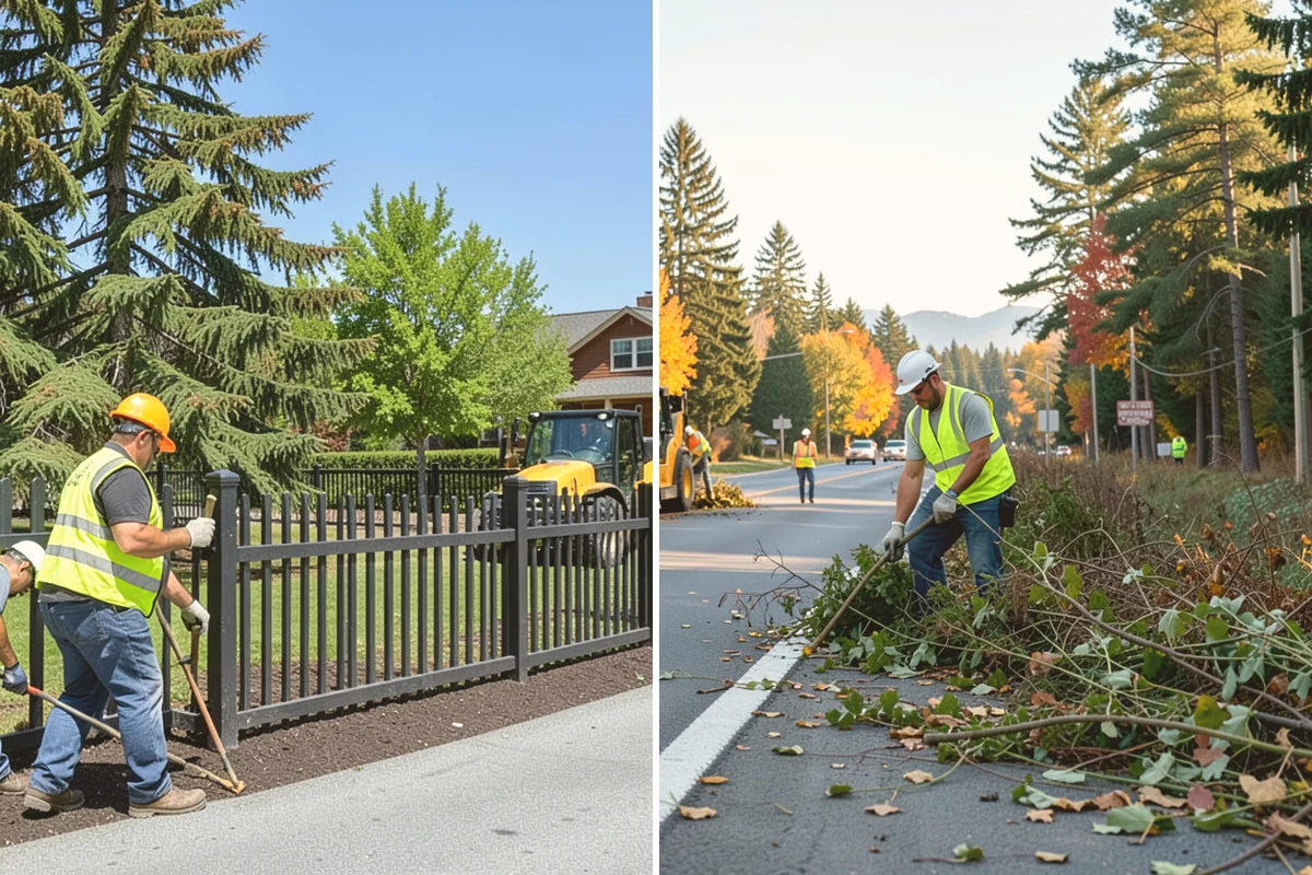 Municipal Tree Trimming in Bothell, King County, WA - We map the trees or zones to be pruned and set a service cycle with your public works staff