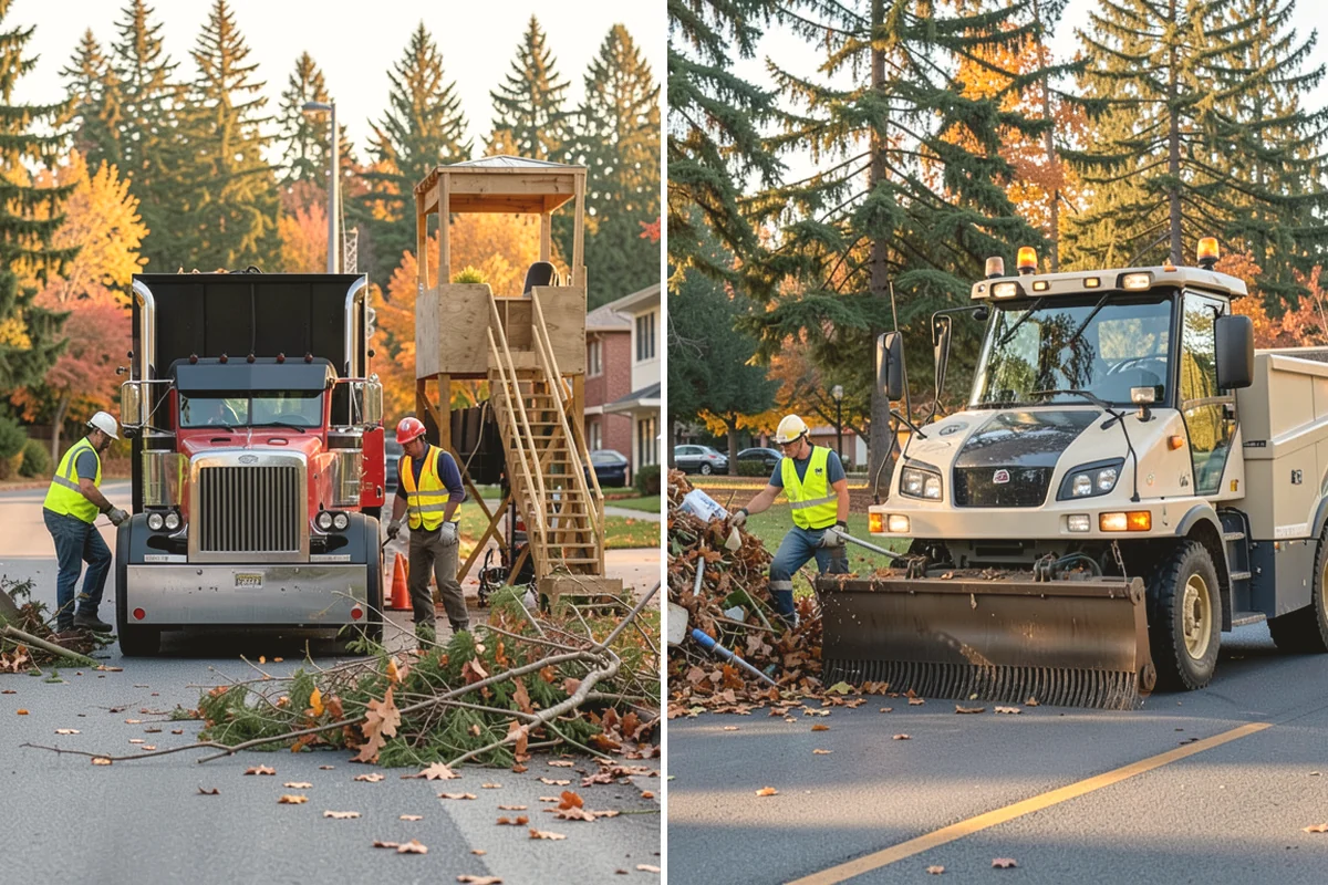 Municipal Tree Trimming in Carbonado, Pierce County, WA - We map the trees or zones to be pruned and set a service cycle with your public works staff
