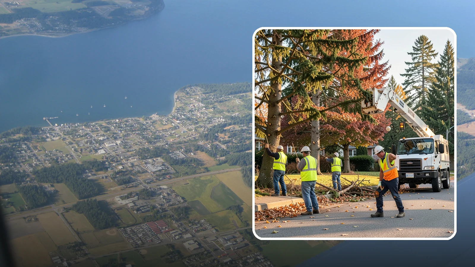 Municipal Tree Trimming in Coupeville, Island County, WA - We provide scheduled and on-demand pruning of street, park, and facility trees to ANSI A300 standards for public agencies across...