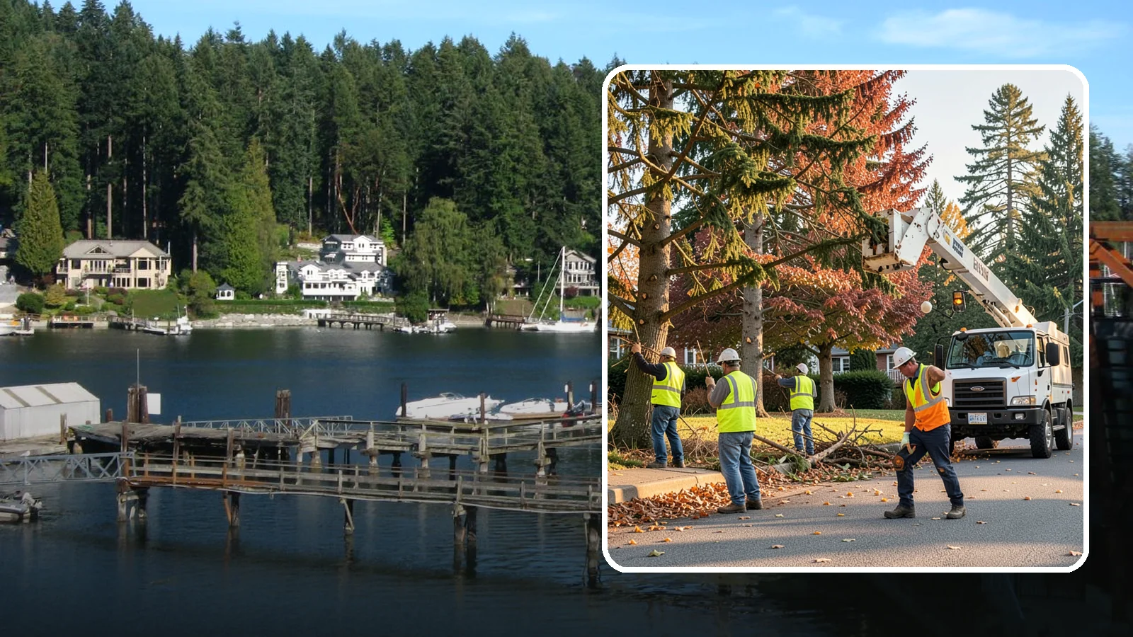 Municipal Tree Trimming in Gig Harbor, Pierce County, WA - We provide scheduled and on-demand pruning of street, park, and facility trees to ANSI A300 standards for public agencies across...
