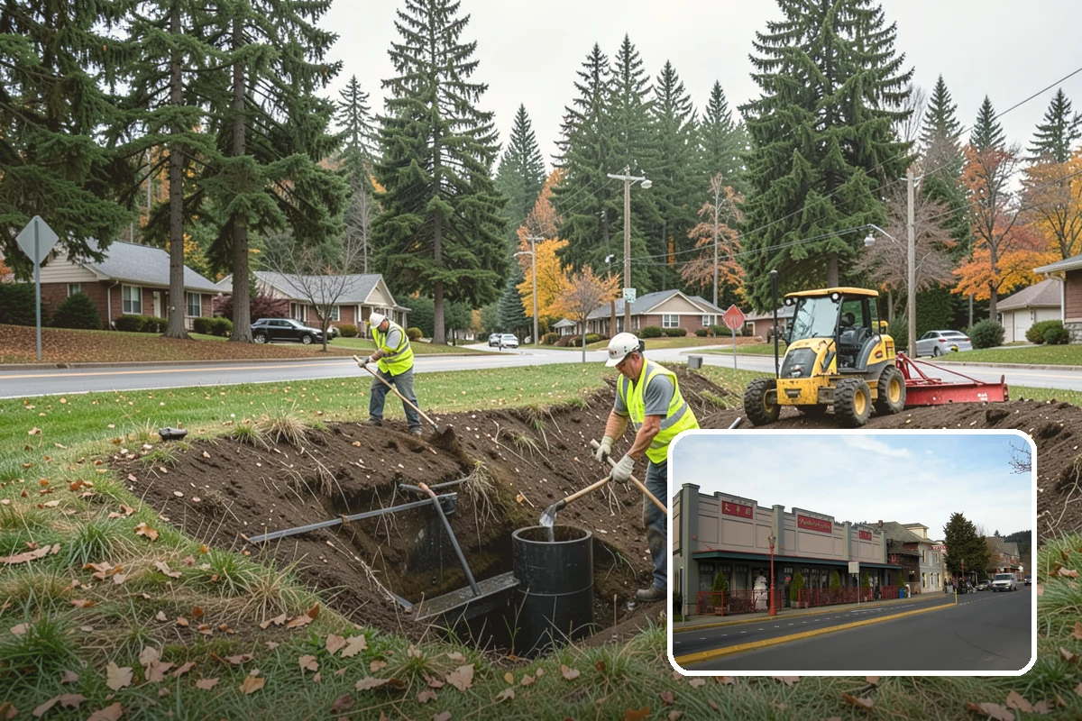 Municipal Tree Trimming in Issaquah, King County, WA - Pruning performed to ANSI A300 and ISA best-management practices protects long-term tree health