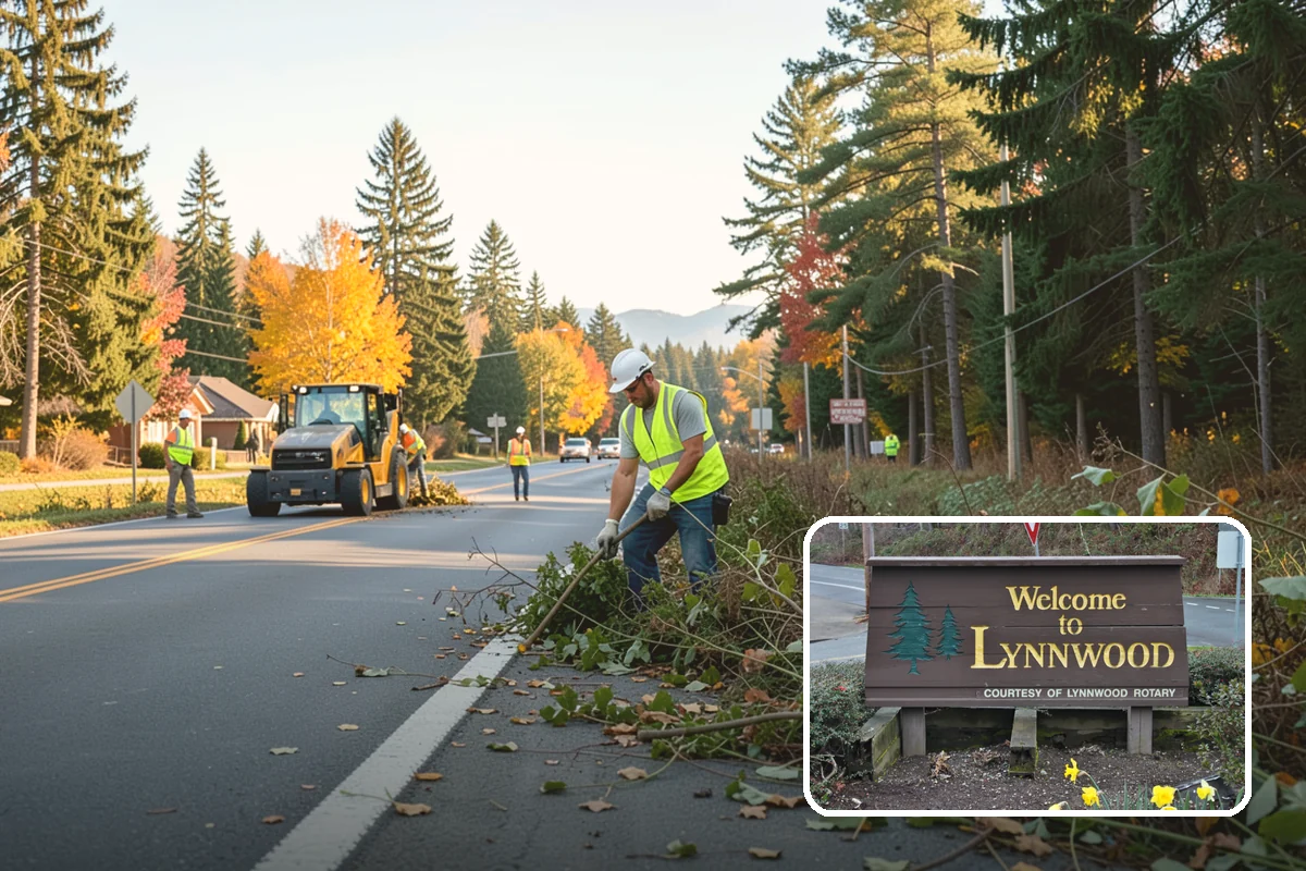 Municipal Tree Trimming in Lynnwood, Snohomish County, WA - Pruning performed to ANSI A300 and ISA best-management practices protects long-term tree health