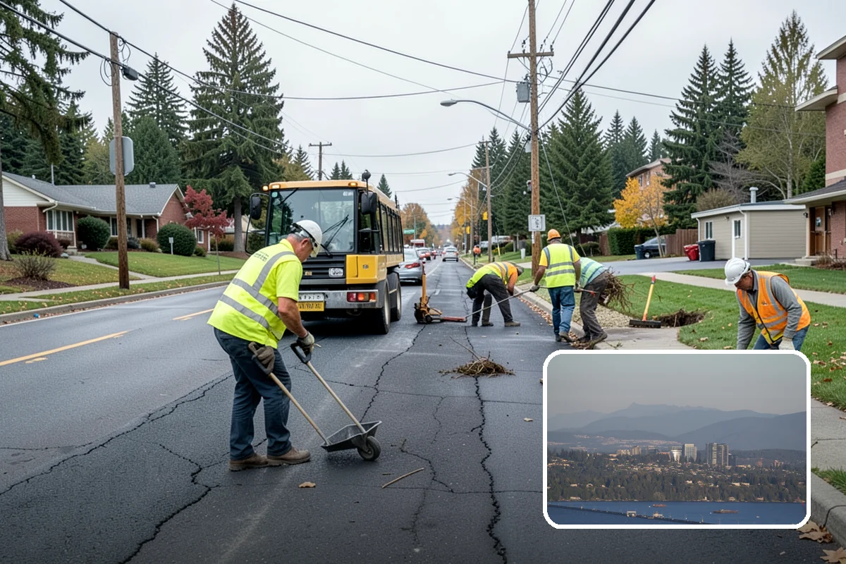 Municipal Tree Trimming in Medina, King County, WA - Pruning performed to ANSI A300 and ISA best-management practices protects long-term tree health