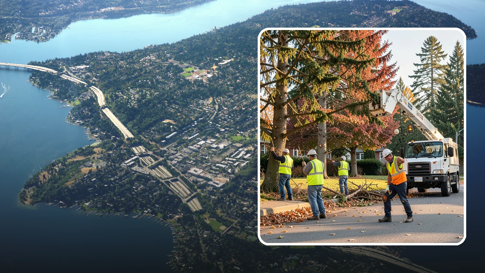 Municipal Tree Trimming in Mercer Island, King County, WA - We provide scheduled and on-demand pruning of street, park, and facility trees to ANSI A300 standards for public agencies across...