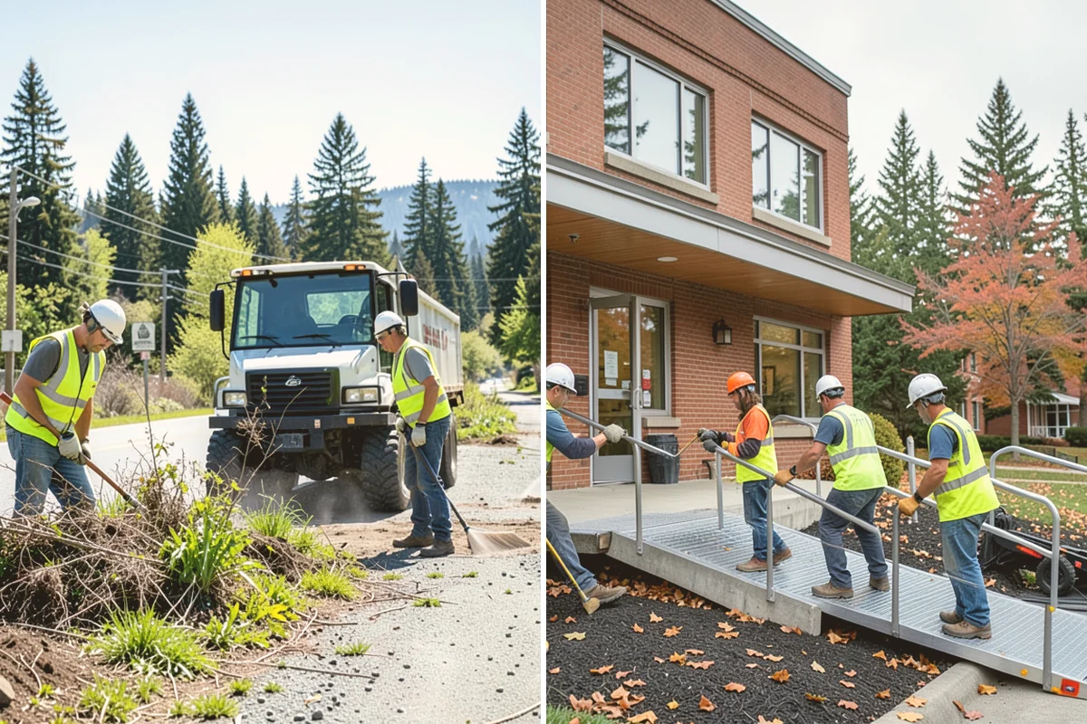 Municipal Tree Trimming in Milton, King County, WA - We map the trees or zones to be pruned and set a service cycle with your public works staff