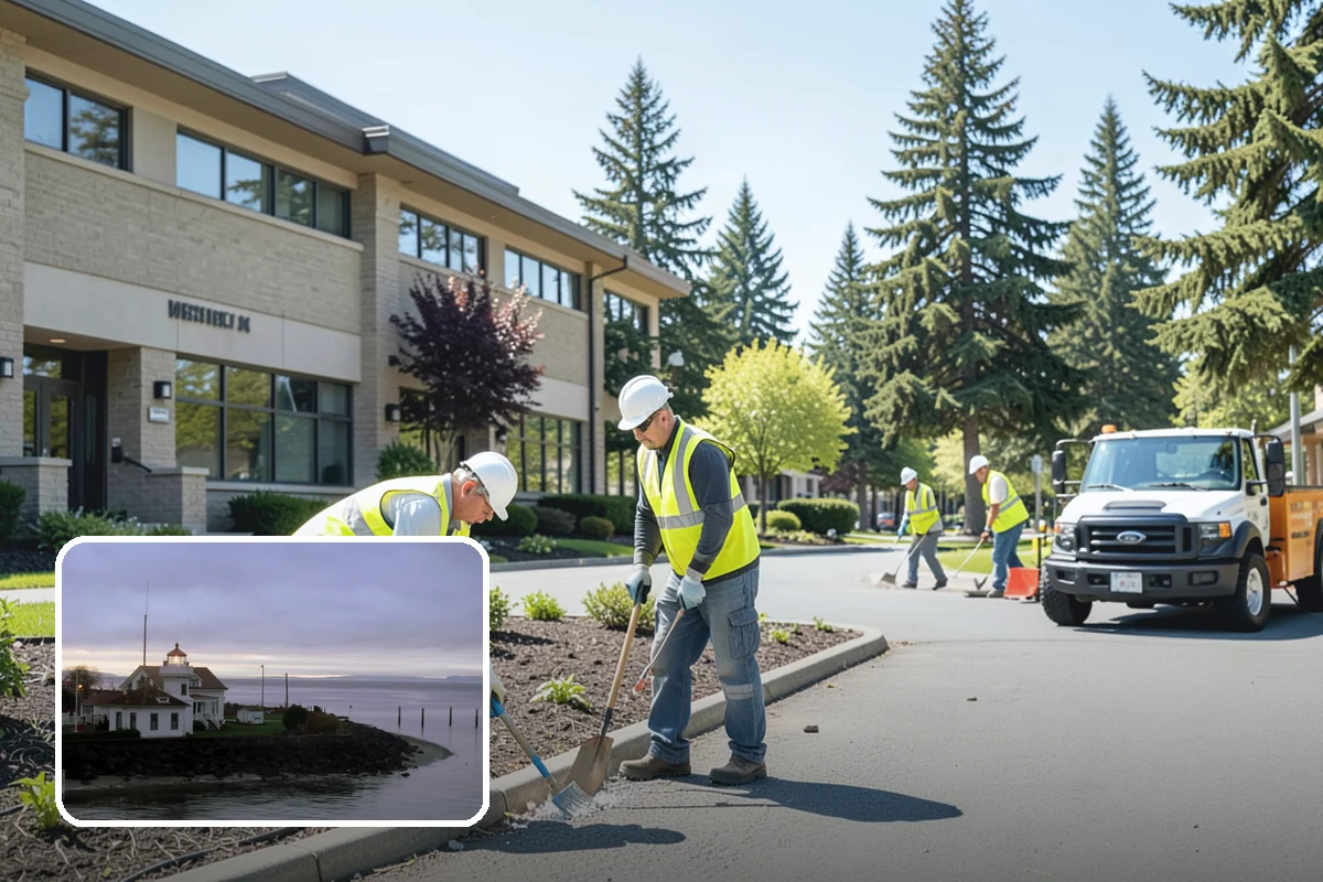 Municipal Tree Trimming in Mukilteo, Snohomish County, WA - Pruning performed to ANSI A300 and ISA best-management practices protects long-term tree health