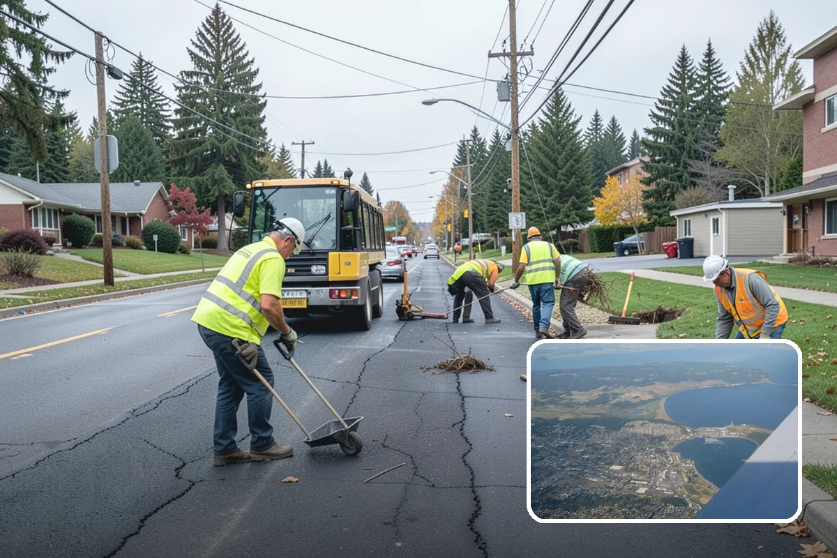 Municipal Tree Trimming in Oak Harbor, Island County, WA - Pruning performed to ANSI A300 and ISA best-management practices protects long-term tree health