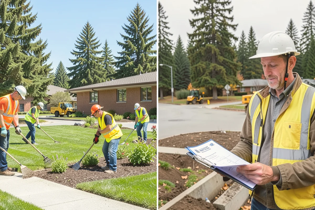Municipal Tree Trimming in Sammamish, King County, WA - We map the trees or zones to be pruned and set a service cycle with your public works staff