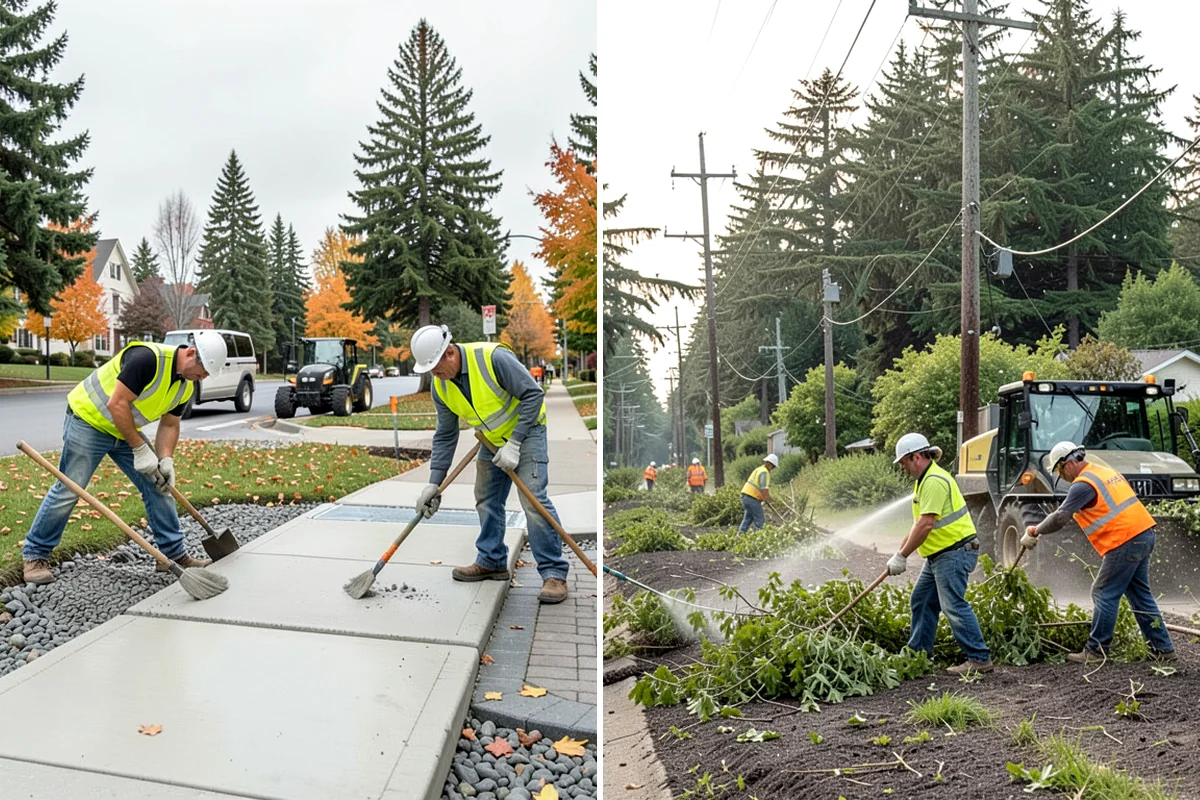 Municipal Tree Trimming in Sedro-Woolley, Skagit County, WA - We map the trees or zones to be pruned and set a service cycle with your public works staff
