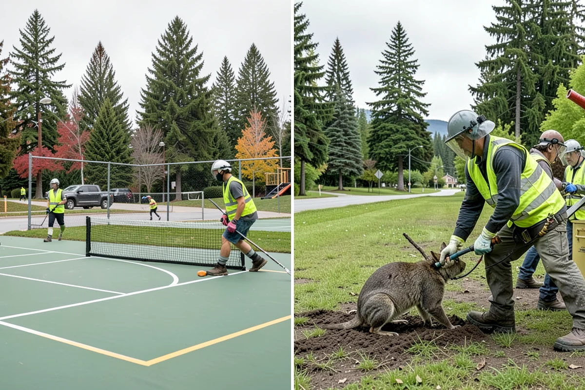 Municipal Tree Trimming in Shoreline, King County, WA - We map the trees or zones to be pruned and set a service cycle with your public works staff