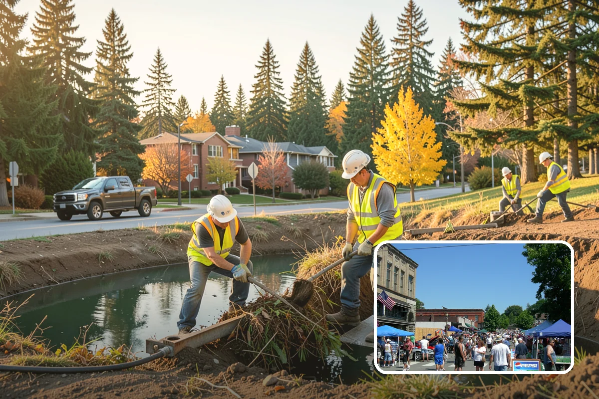 Municipal Tree Trimming in Snohomish, Snohomish County, WA - Pruning performed to ANSI A300 and ISA best-management practices protects long-term tree health