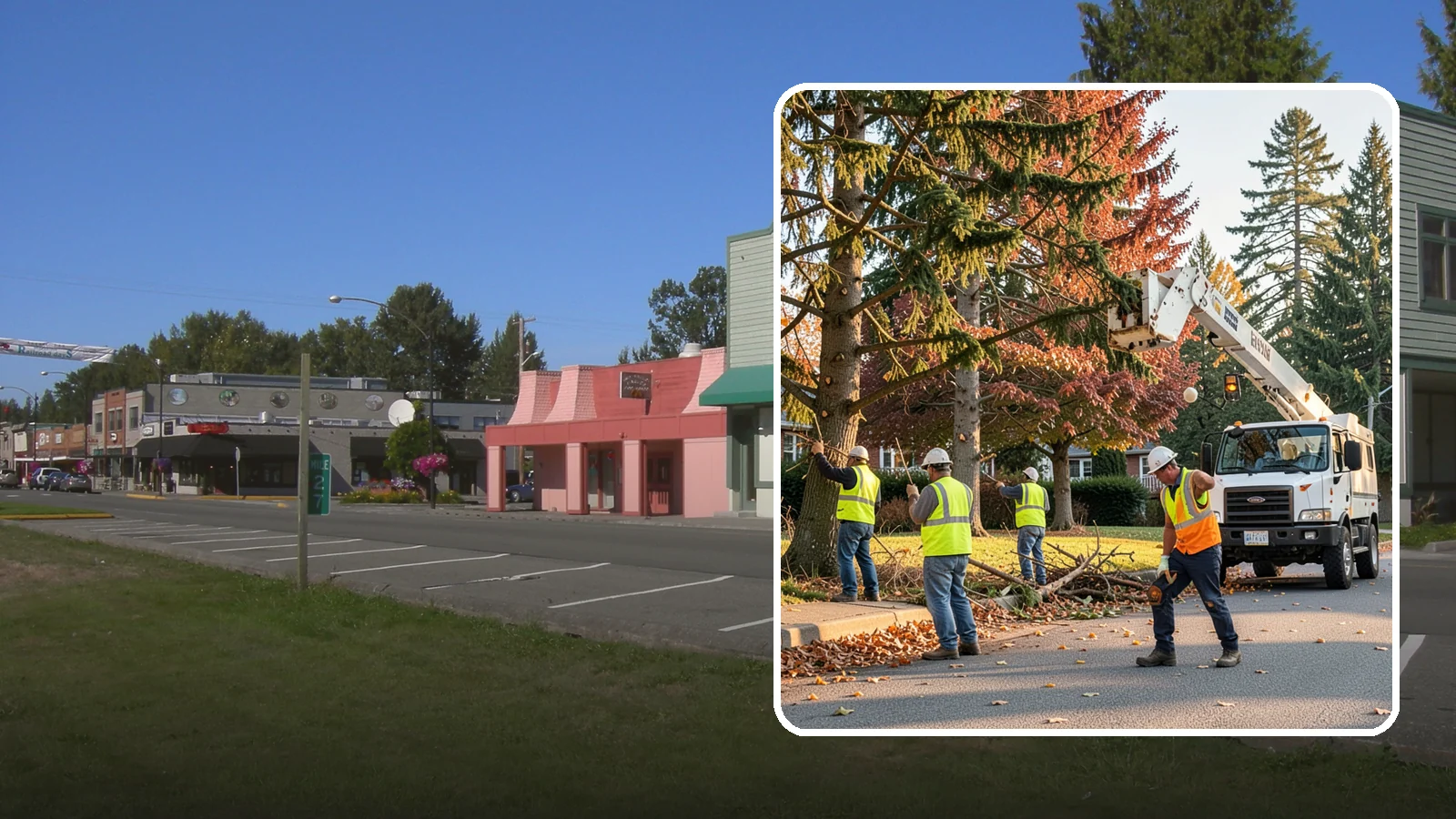 Municipal Tree Trimming in Snoqualmie, King County, WA - We provide scheduled and on-demand pruning of street, park, and facility trees to ANSI A300 standards for public agencies across...