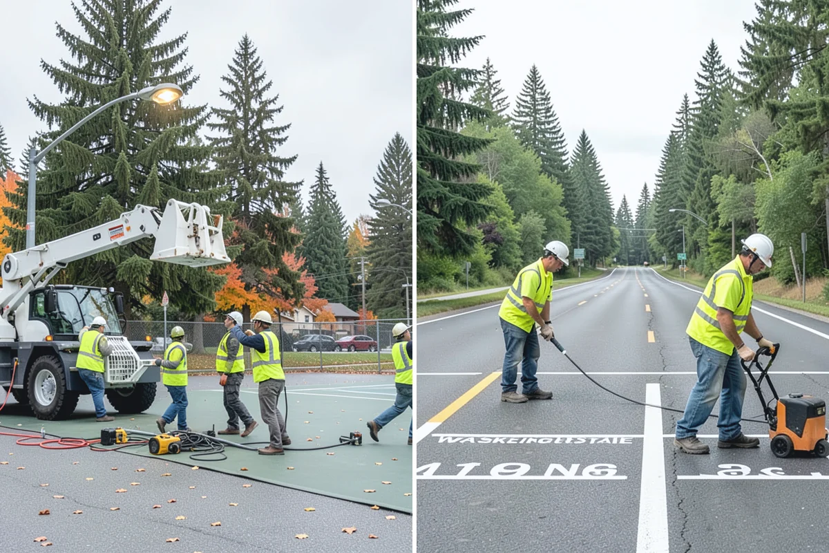 Municipal Tree Trimming in South Prairie, Pierce County, WA - We map the trees or zones to be pruned and set a service cycle with your public works staff