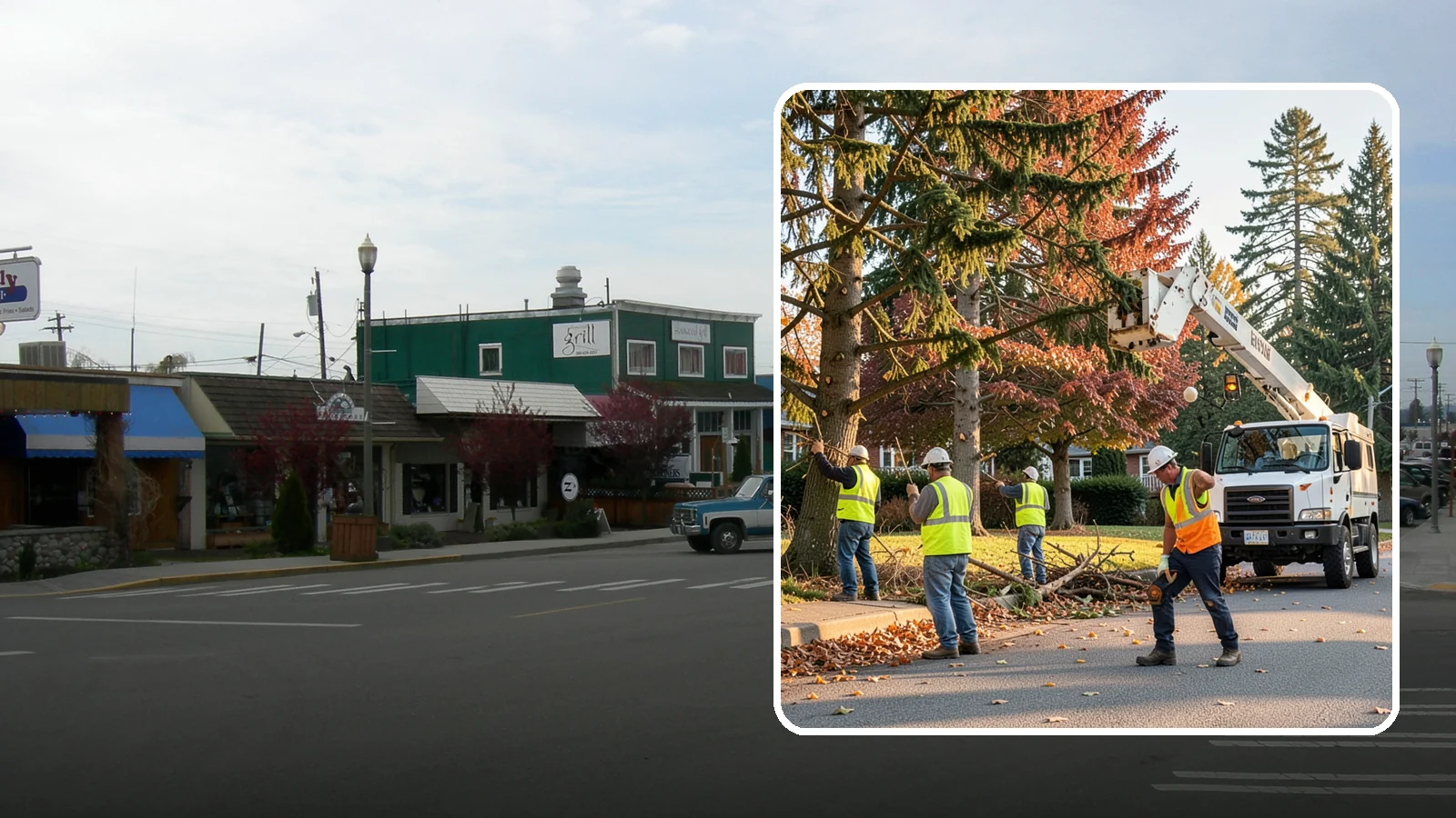 Municipal Tree Trimming in Stanwood, Snohomish County, WA - We provide scheduled and on-demand pruning of street, park, and facility trees to ANSI A300 standards for public agencies across...