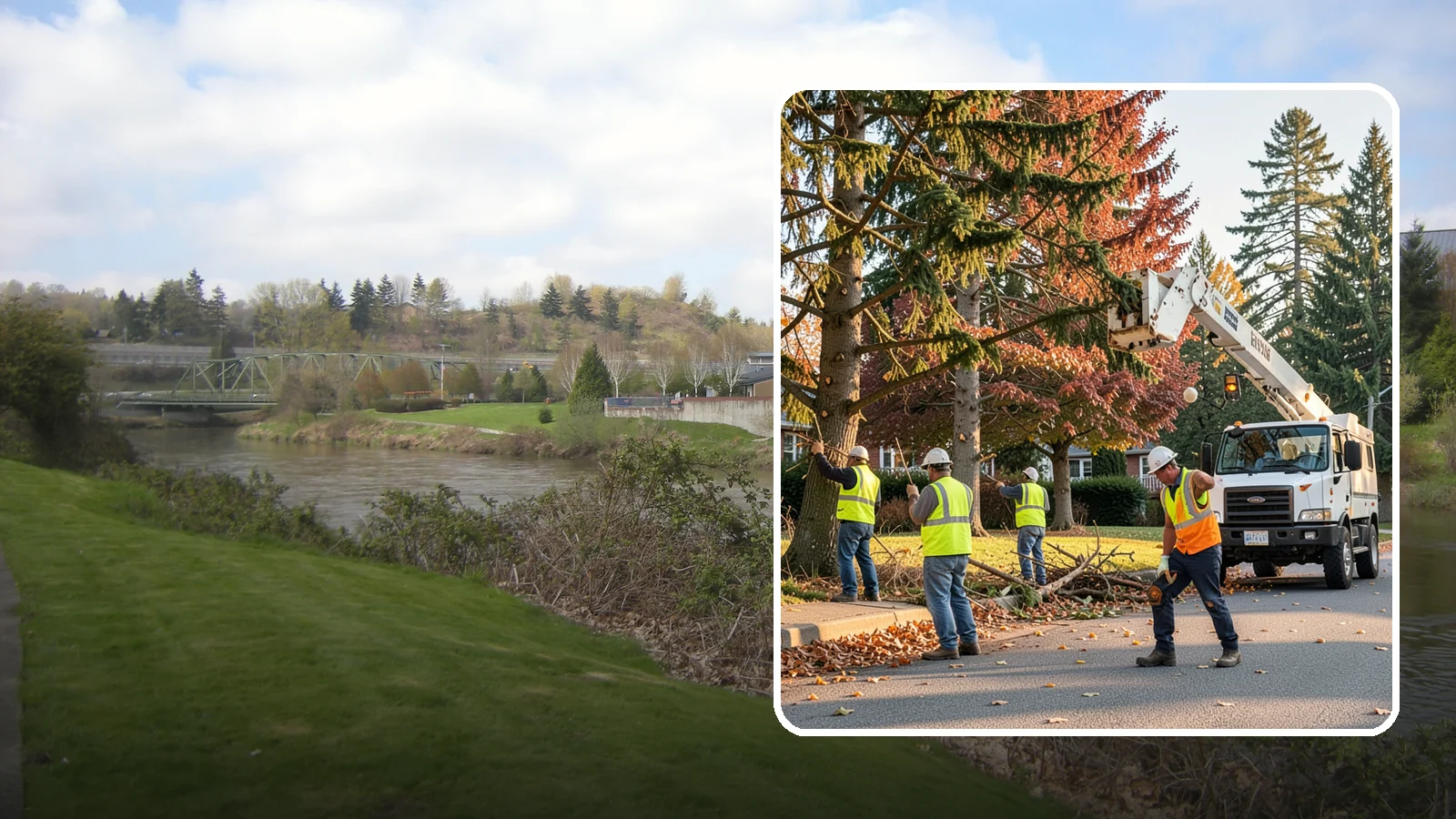 Municipal Tree Trimming in Tukwila, King County, WA - We provide scheduled and on-demand pruning of street, park, and facility trees to ANSI A300 standards for public agencies across...