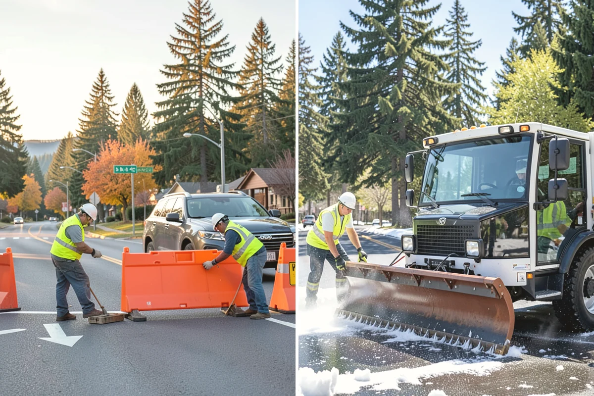 Municipal Tree Trimming in University Place, Pierce County, WA - We map the trees or zones to be pruned and set a service cycle with your public works staff