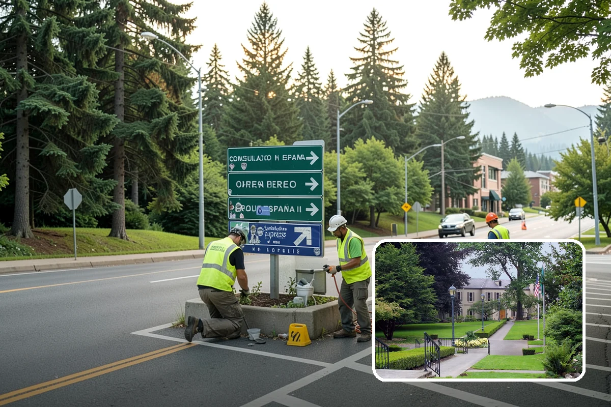 Municipal Tree Trimming in Woodinville, King County, WA - Pruning performed to ANSI A300 and ISA best-management practices protects long-term tree health