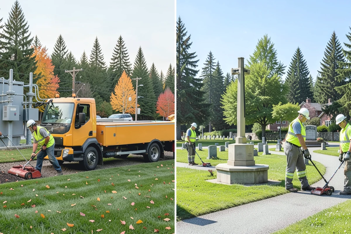 Municipal Turf Management in Beaux Arts Village, King County, WA - We assess turf areas and set an agronomic service calendar