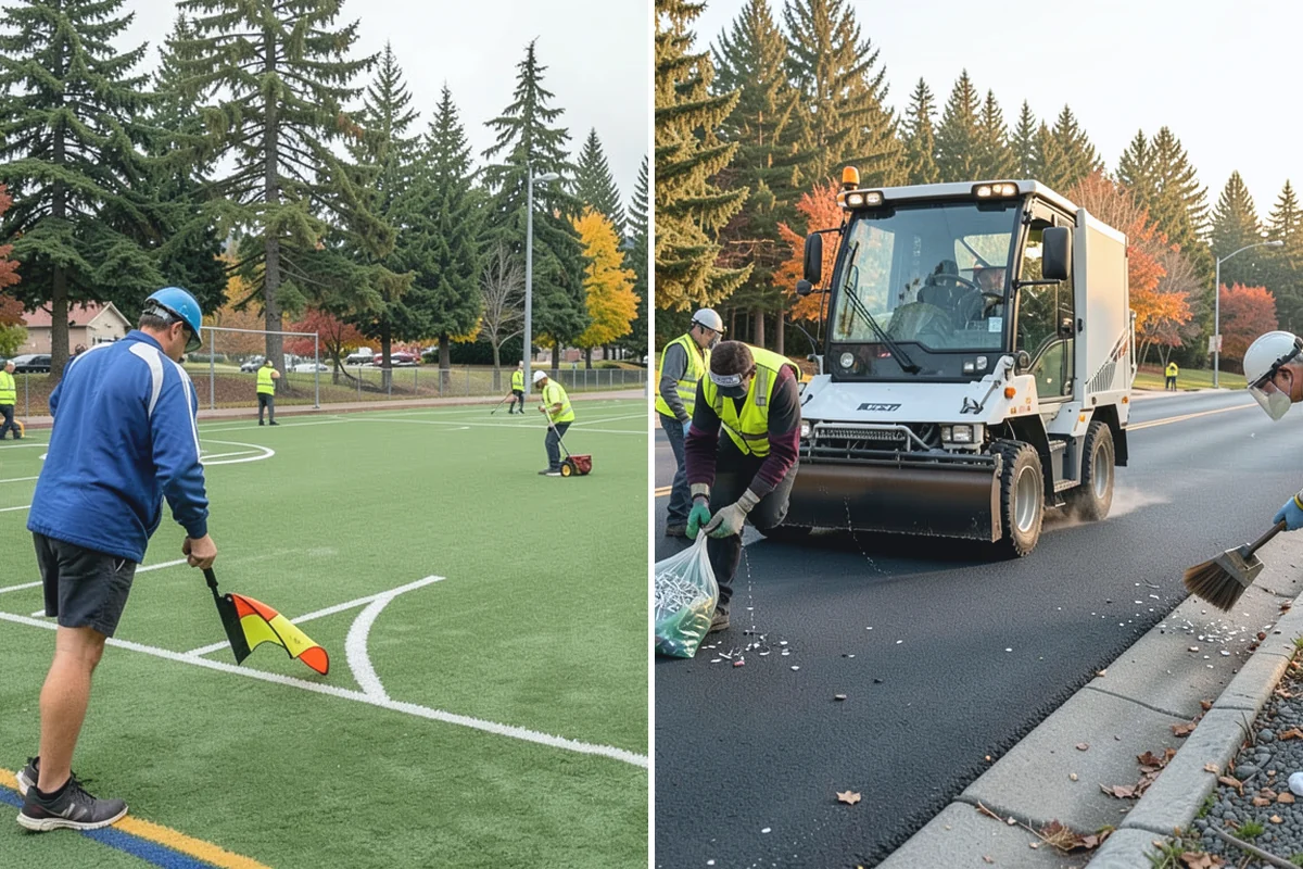 Municipal Turf Management in Bonney Lake, Pierce County, WA - We assess turf areas and set an agronomic service calendar