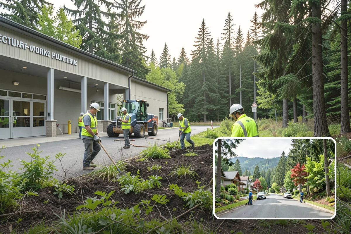 Municipal Turf Management in Darrington, Snohomish County, WA - Agronomic programs improve turf density, color, and durability