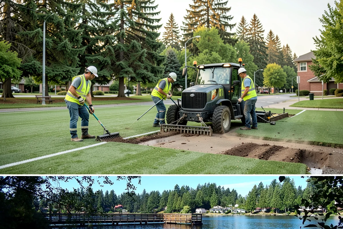 Municipal Turf Management in Federal Way, King County, WA - Turf programs run intensively from spring through fall, with mowing frequency and treatments scaled to the active growing season.