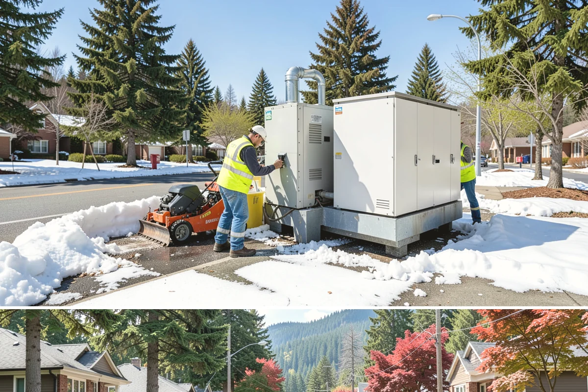 Municipal Turf Management in Hunts Point, King County, WA - Turf programs run intensively from spring through fall, with mowing frequency and treatments scaled to the active growing season.