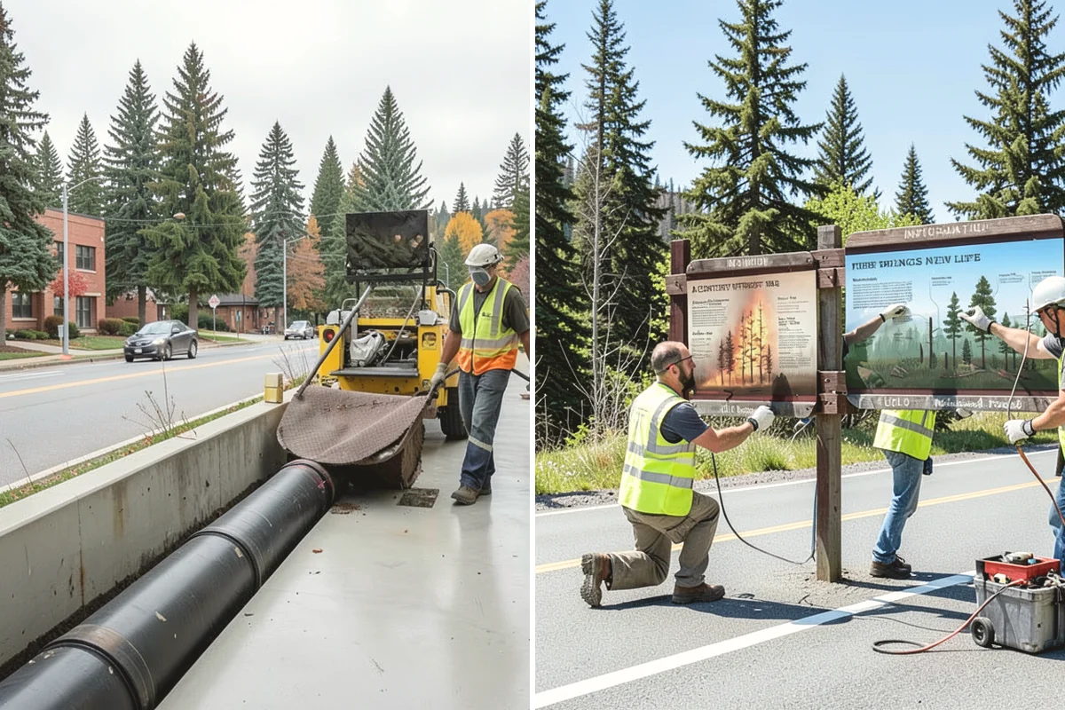 Municipal Turf Management in Issaquah, King County, WA - We assess turf areas and set an agronomic service calendar