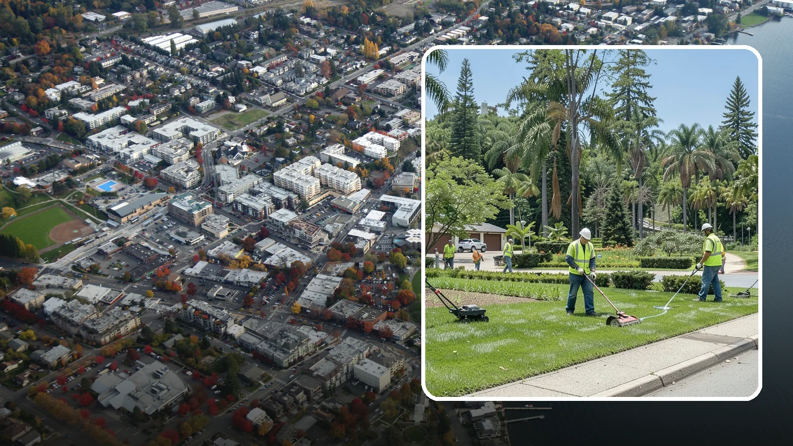 Municipal Turf Management in Kirkland, King County, WA - We deliver mowing, fertilization, aeration, and weed control programs that keep public turf healthy and safe across Western...