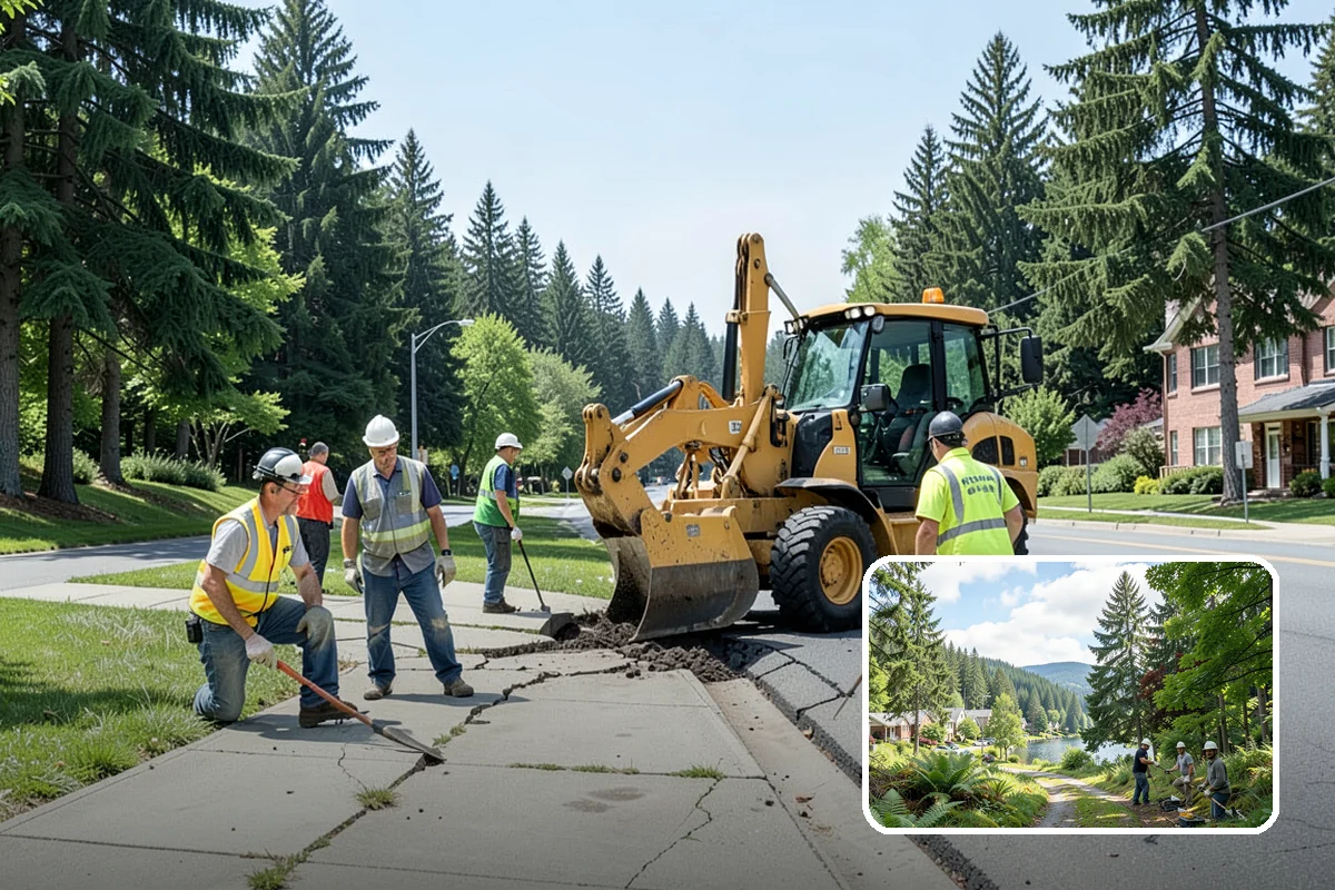 Municipal Turf Management in Lake Forest Park, King County, WA - Agronomic programs improve turf density, color, and durability