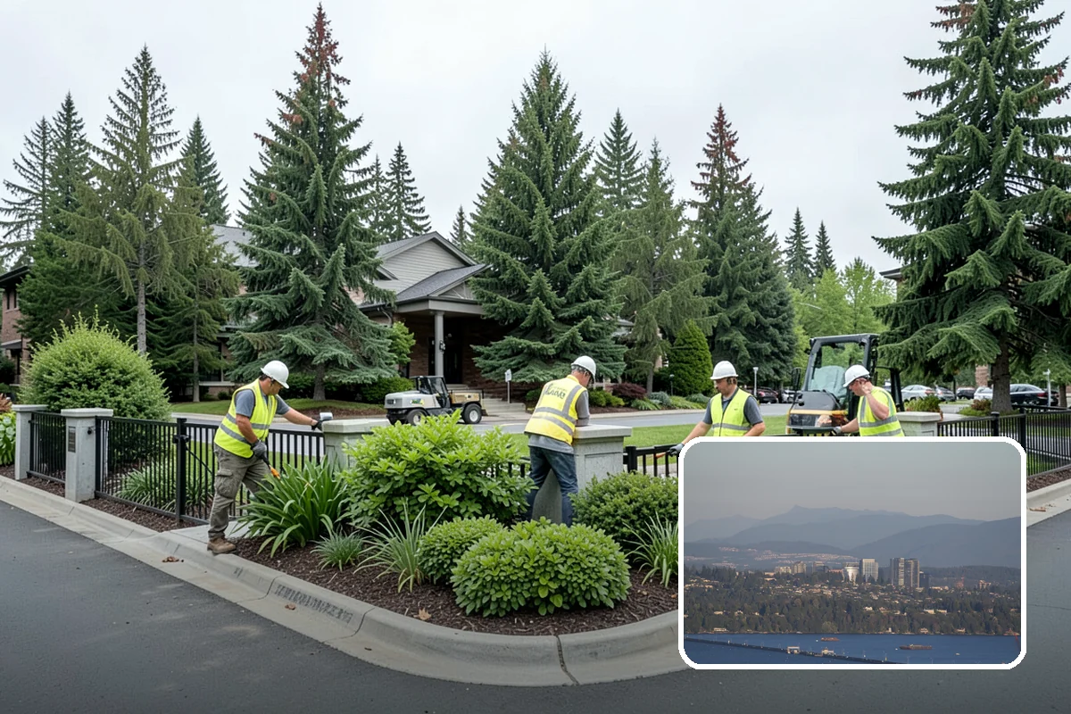 Municipal Turf Management in Medina, King County, WA - Agronomic programs improve turf density, color, and durability