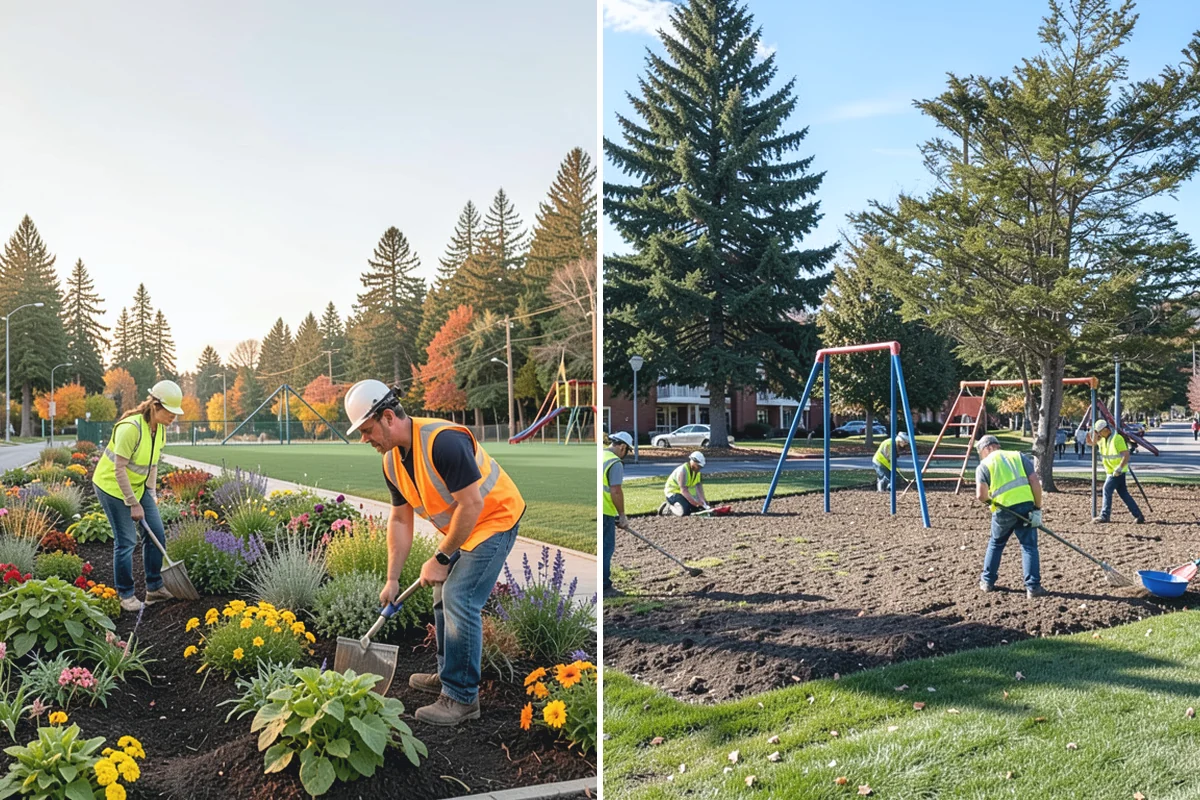 Municipal Turf Management in Medina, King County, WA - We assess turf areas and set an agronomic service calendar