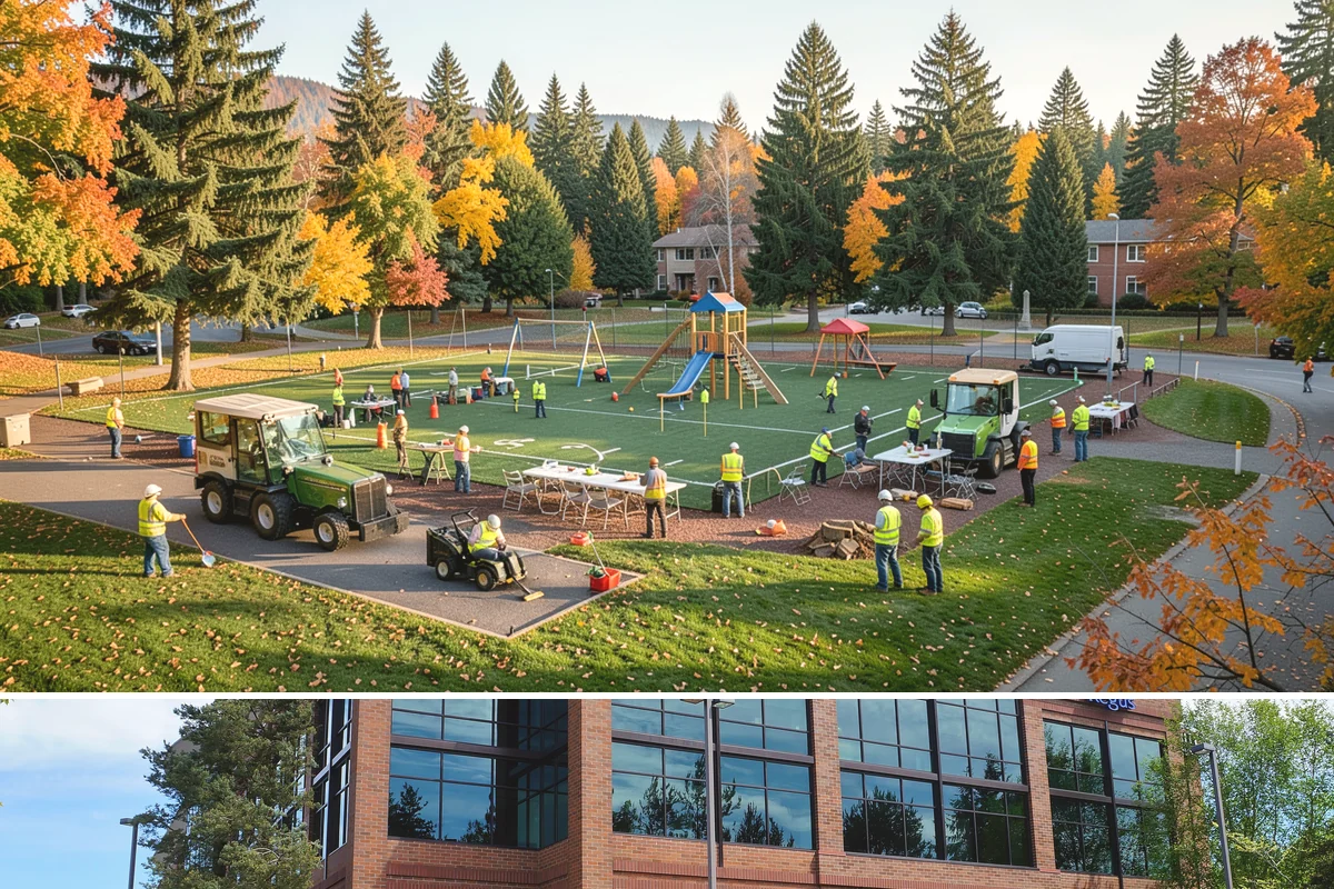 Municipal Turf Management in Mountlake Terrace, Snohomish County, WA - Turf programs run intensively from spring through fall, with mowing frequency and treatments scaled to the active growing season.