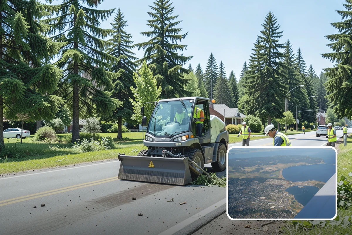 Municipal Turf Management in Oak Harbor, Island County, WA - Agronomic programs improve turf density, color, and durability