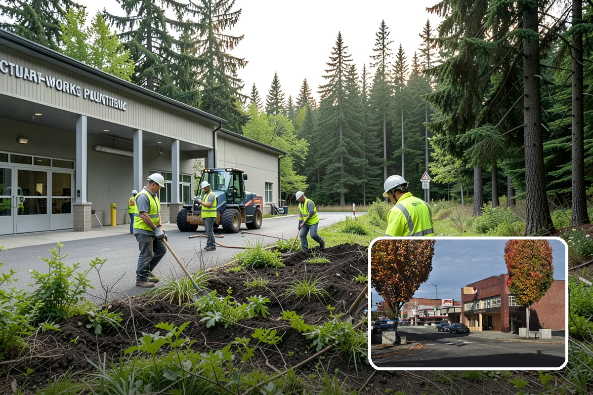 Municipal Turf Management in Puyallup, Pierce County, WA - Agronomic programs improve turf density, color, and durability