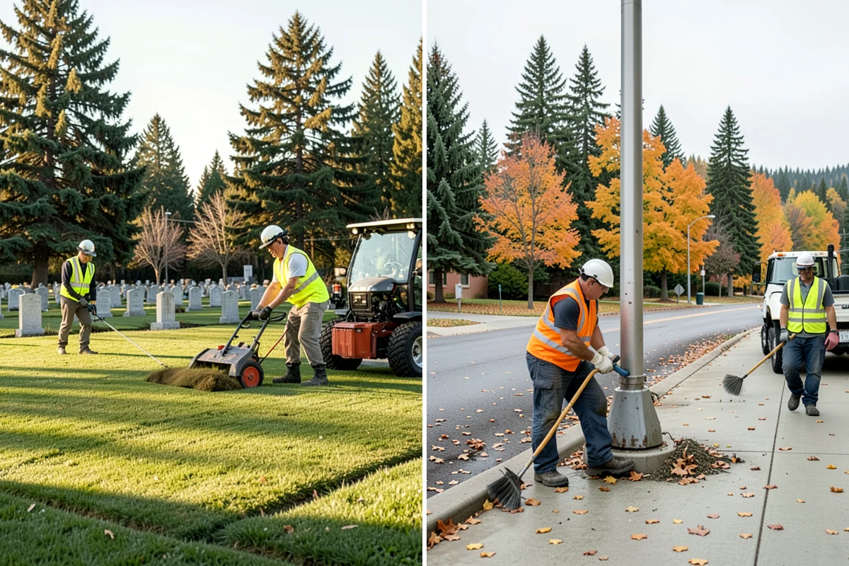 Municipal Turf Management in SeaTac, King County, WA - We assess turf areas and set an agronomic service calendar