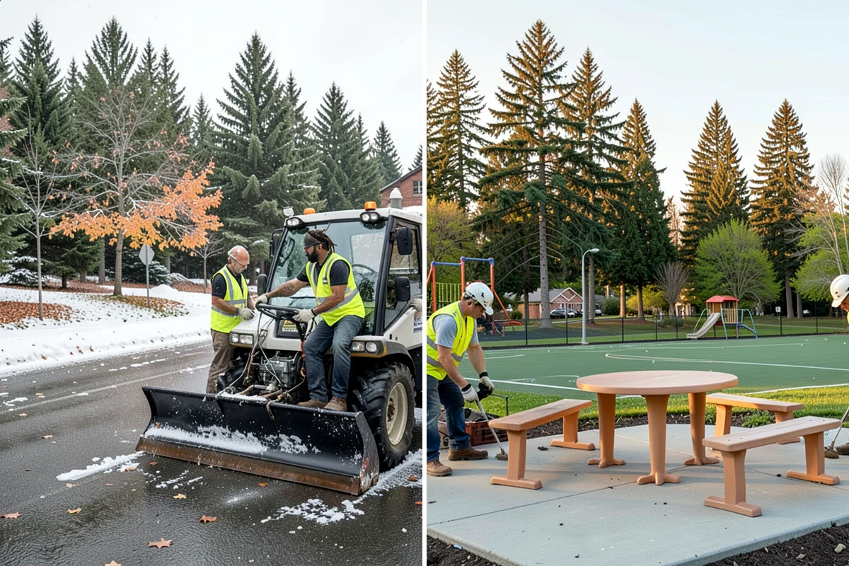 Municipal Turf Management in Snoqualmie, King County, WA - We assess turf areas and set an agronomic service calendar