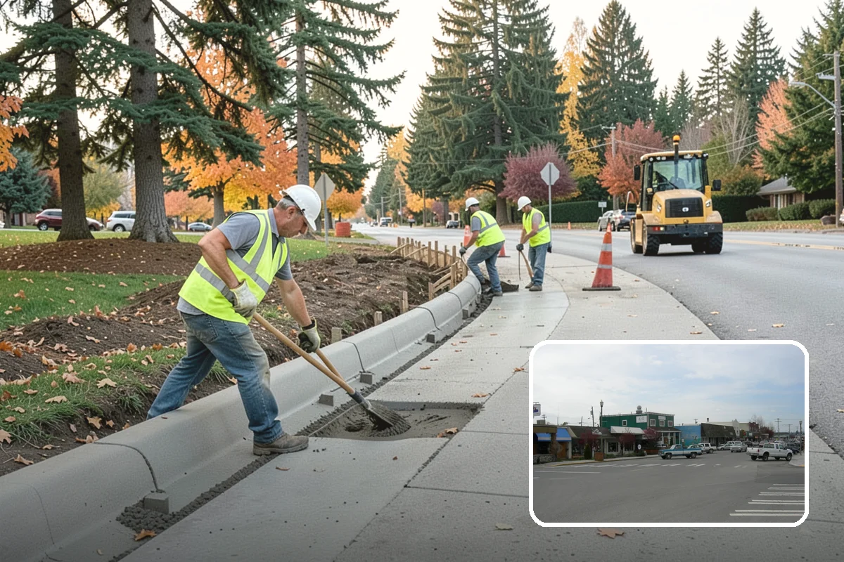 Municipal Turf Management in Stanwood, Snohomish County, WA - Agronomic programs improve turf density, color, and durability
