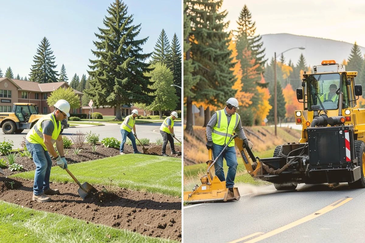 Municipal Turf Management in Stanwood, Snohomish County, WA - We assess turf areas and set an agronomic service calendar
