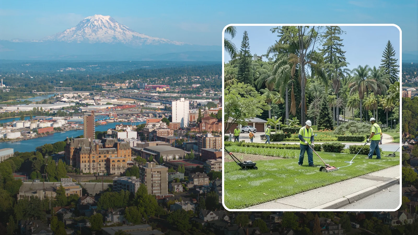 Municipal Turf Management in Tacoma, Pierce County, WA - We deliver mowing, fertilization, aeration, and weed control programs that keep public turf healthy and safe across Western...