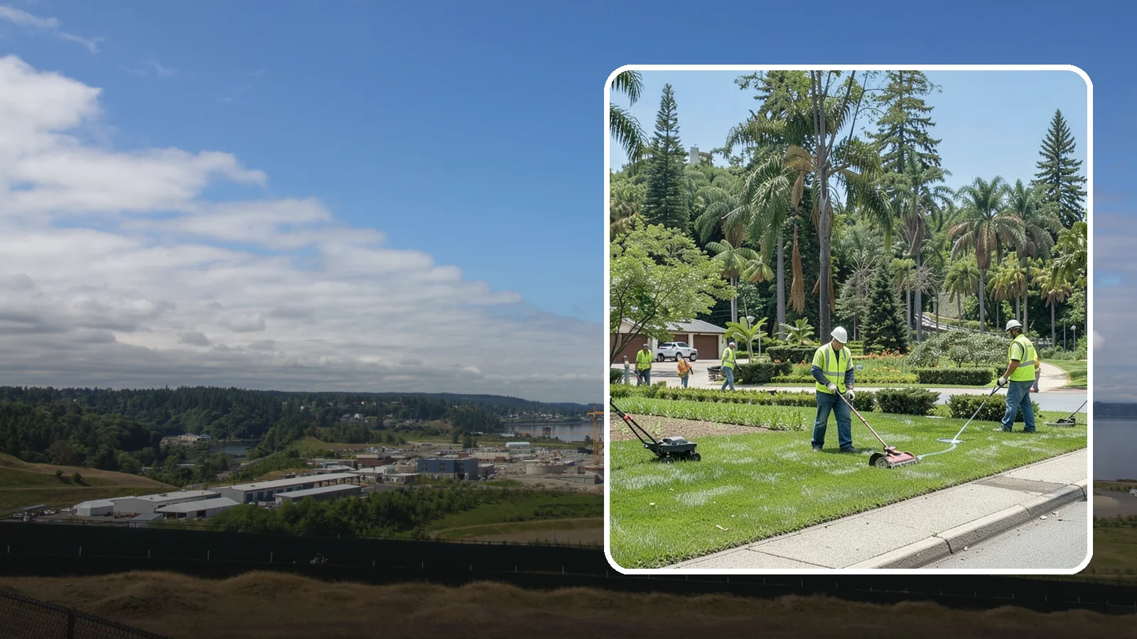 Municipal Turf Management in University Place, Pierce County, WA - We deliver mowing, fertilization, aeration, and weed control programs that keep public turf healthy and safe across Western...