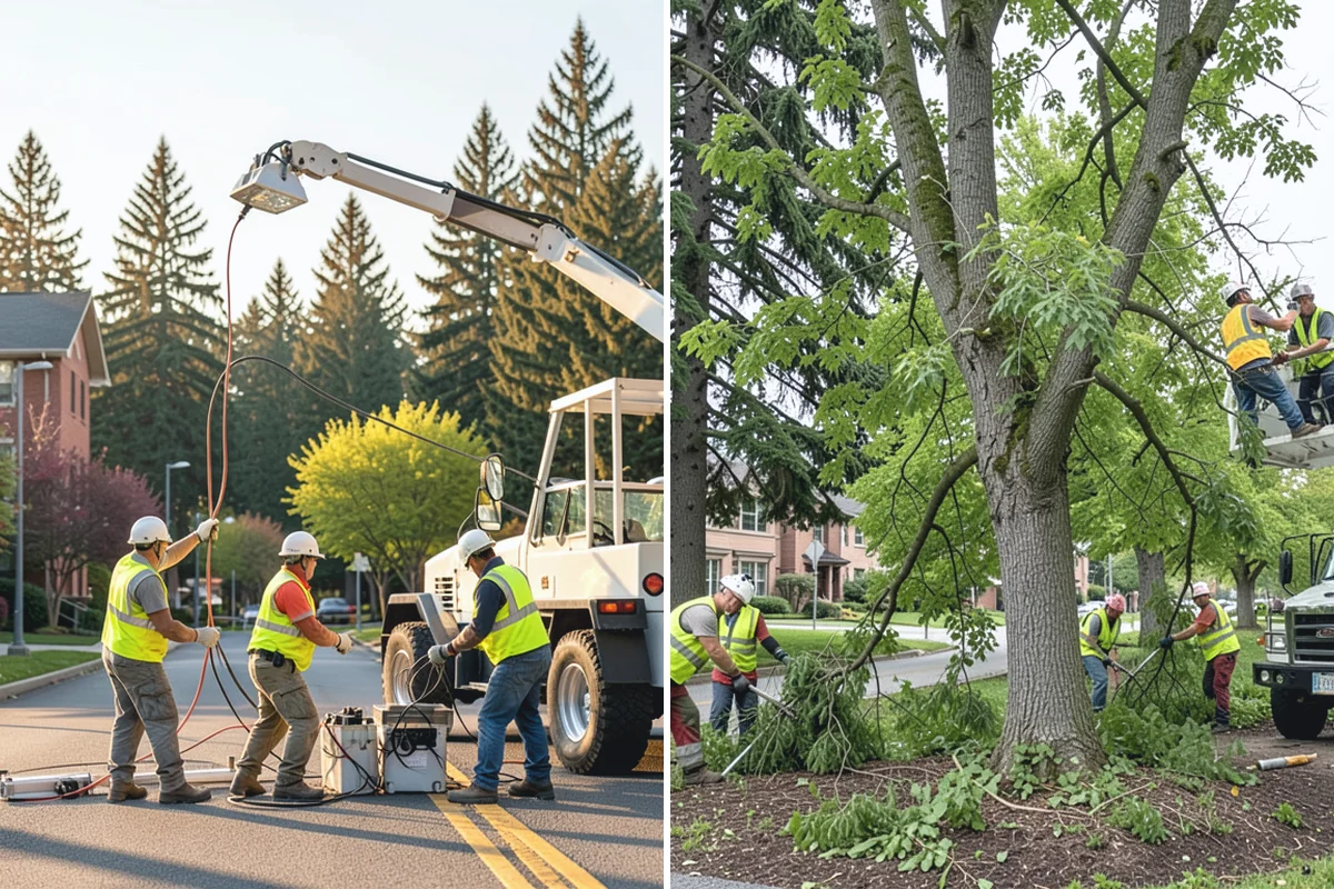 Municipal Vegetation Management in Auburn, King County, WA - We survey corridors and sites to define clearing widths and treatment methods