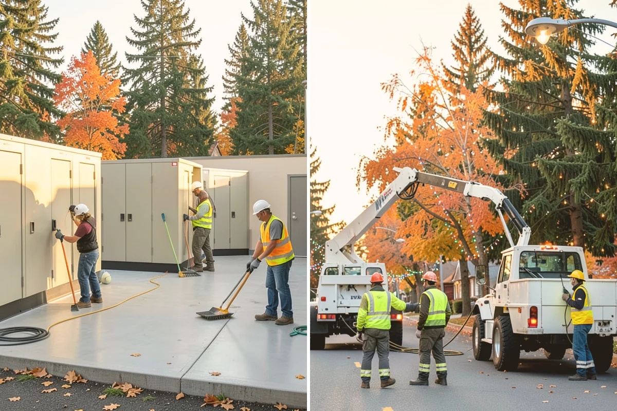 Municipal Vegetation Management in Bellevue, King County, WA - We survey corridors and sites to define clearing widths and treatment methods
