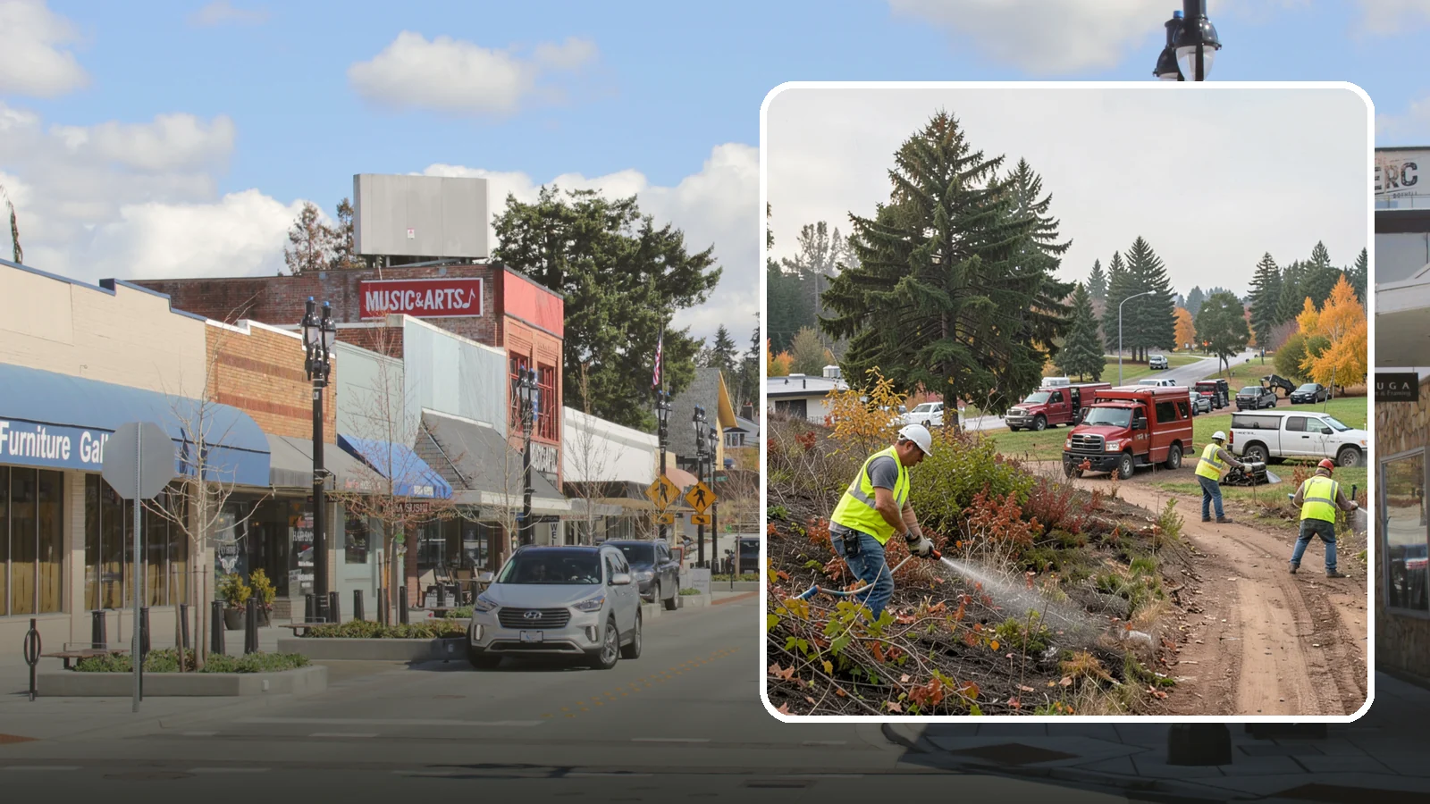 Municipal Vegetation Management in Bothell, King County, WA - We control brush, invasive growth, and encroaching vegetation across public rights-of-way, easements, and facility grounds for...