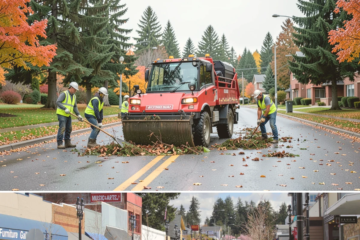 Municipal Vegetation Management in Bothell, King County, WA - Growing-season cycles from spring through early fall deliver the most durable control, with mechanical clearing available...
