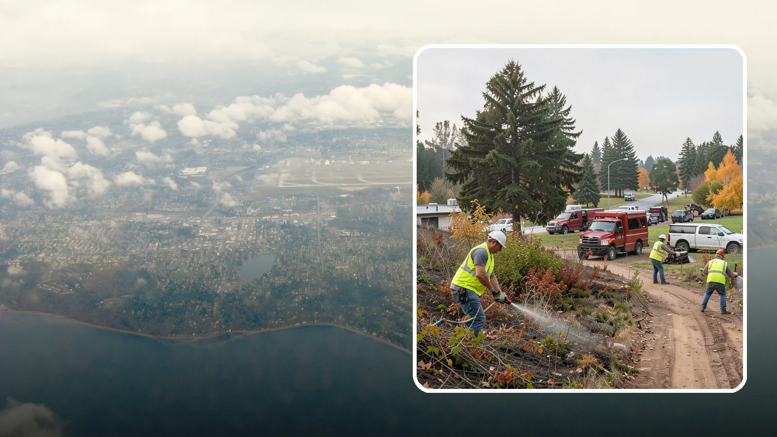 Municipal Vegetation Management in Burien, King County, WA - We control brush, invasive growth, and encroaching vegetation across public rights-of-way, easements, and facility grounds for...