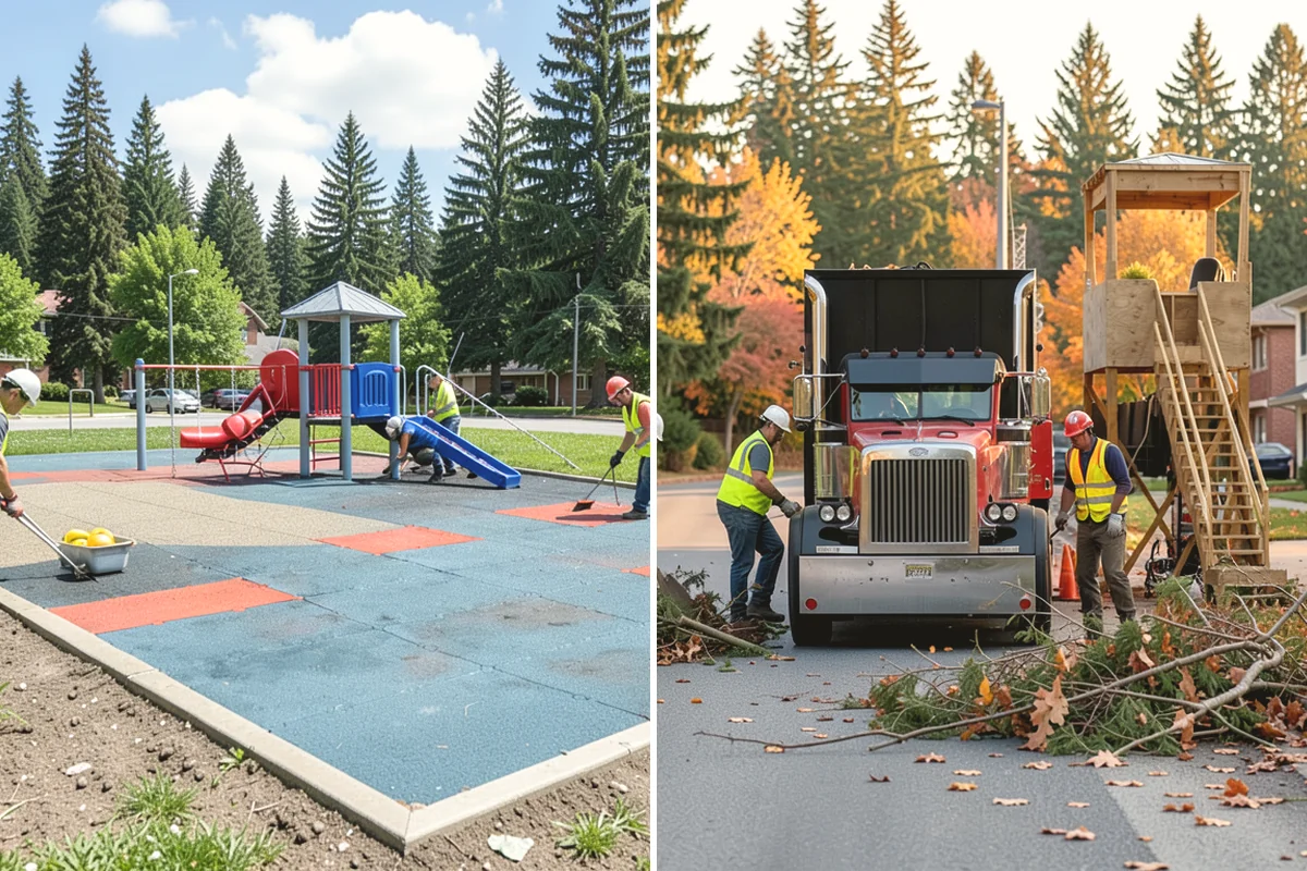 Municipal Vegetation Management in Burlington, Skagit County, WA - We survey corridors and sites to define clearing widths and treatment methods