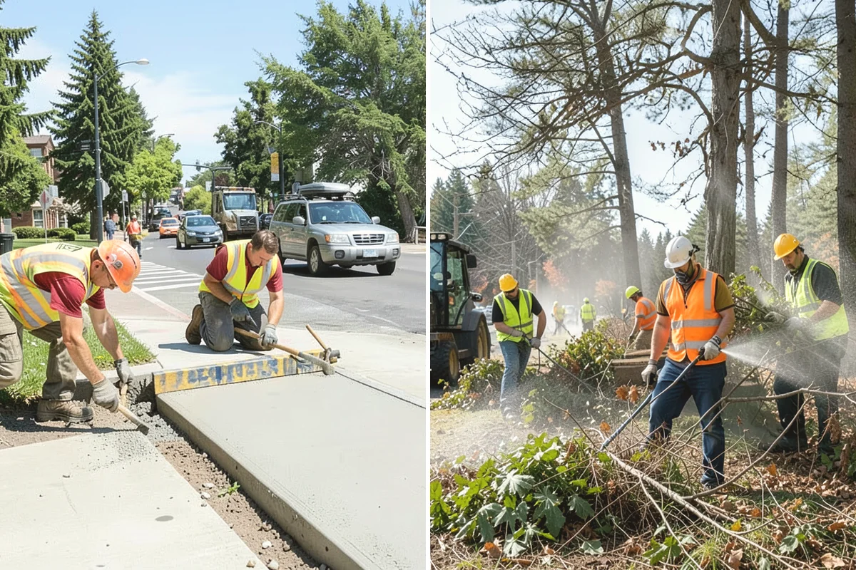 Municipal Vegetation Management in Carbonado, Pierce County, WA - We survey corridors and sites to define clearing widths and treatment methods